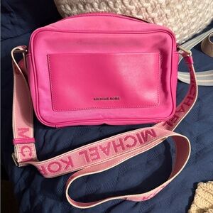 Michael Kors Fuchsia Crossbody Bag